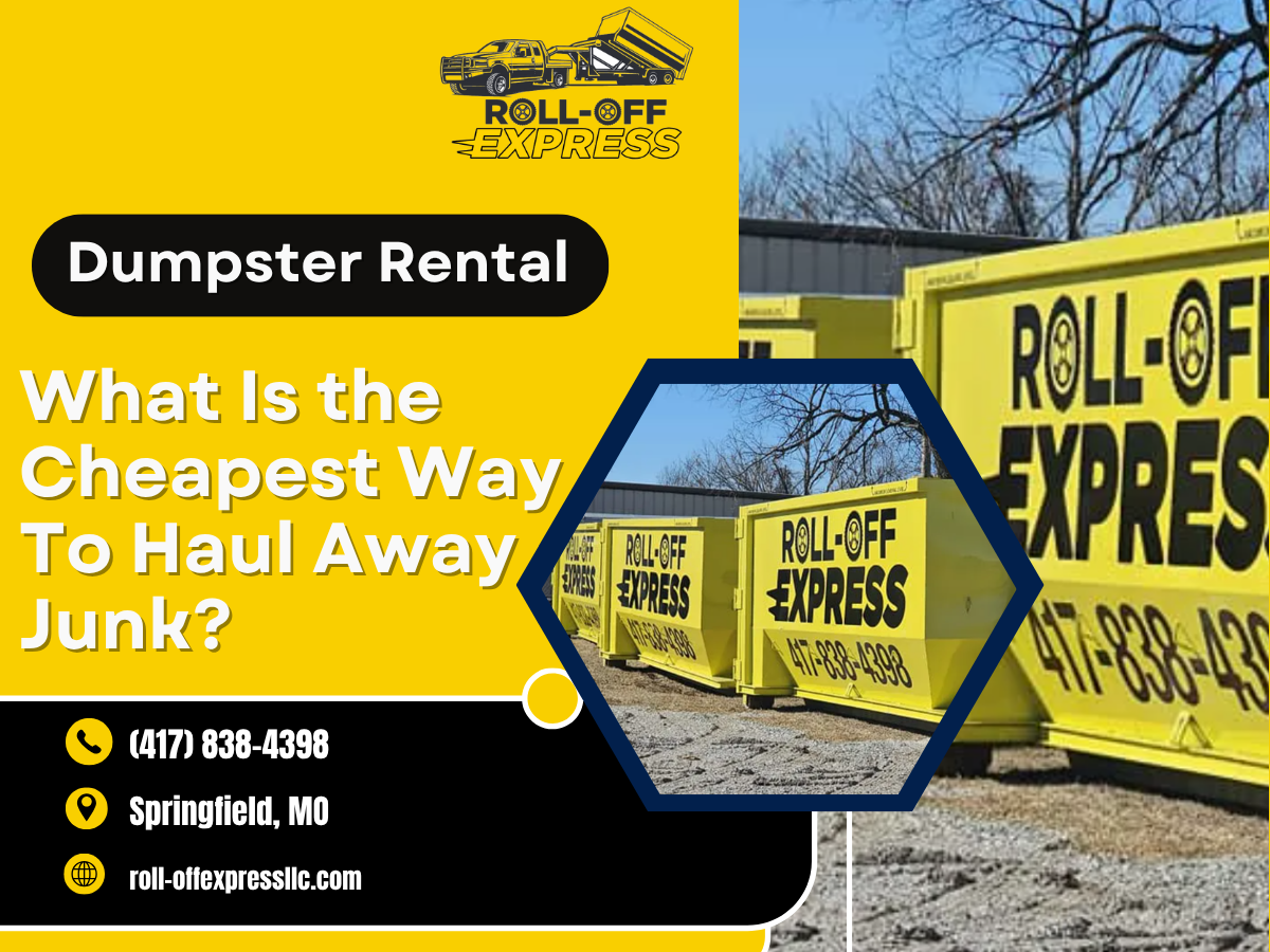 What Is the Cheapest Way to Haul Away Junk