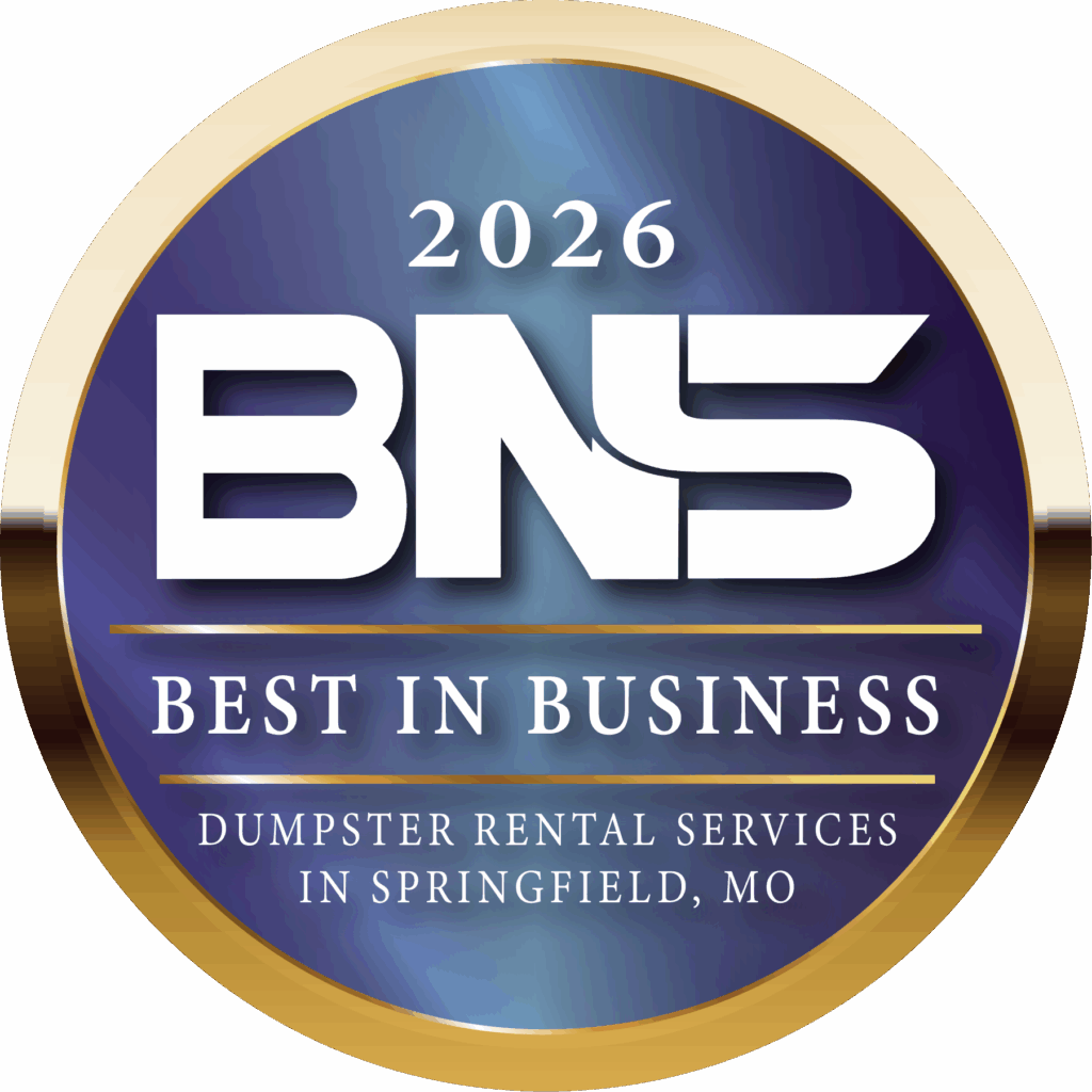 2026 Best in Business Badge for Roll-Off Express